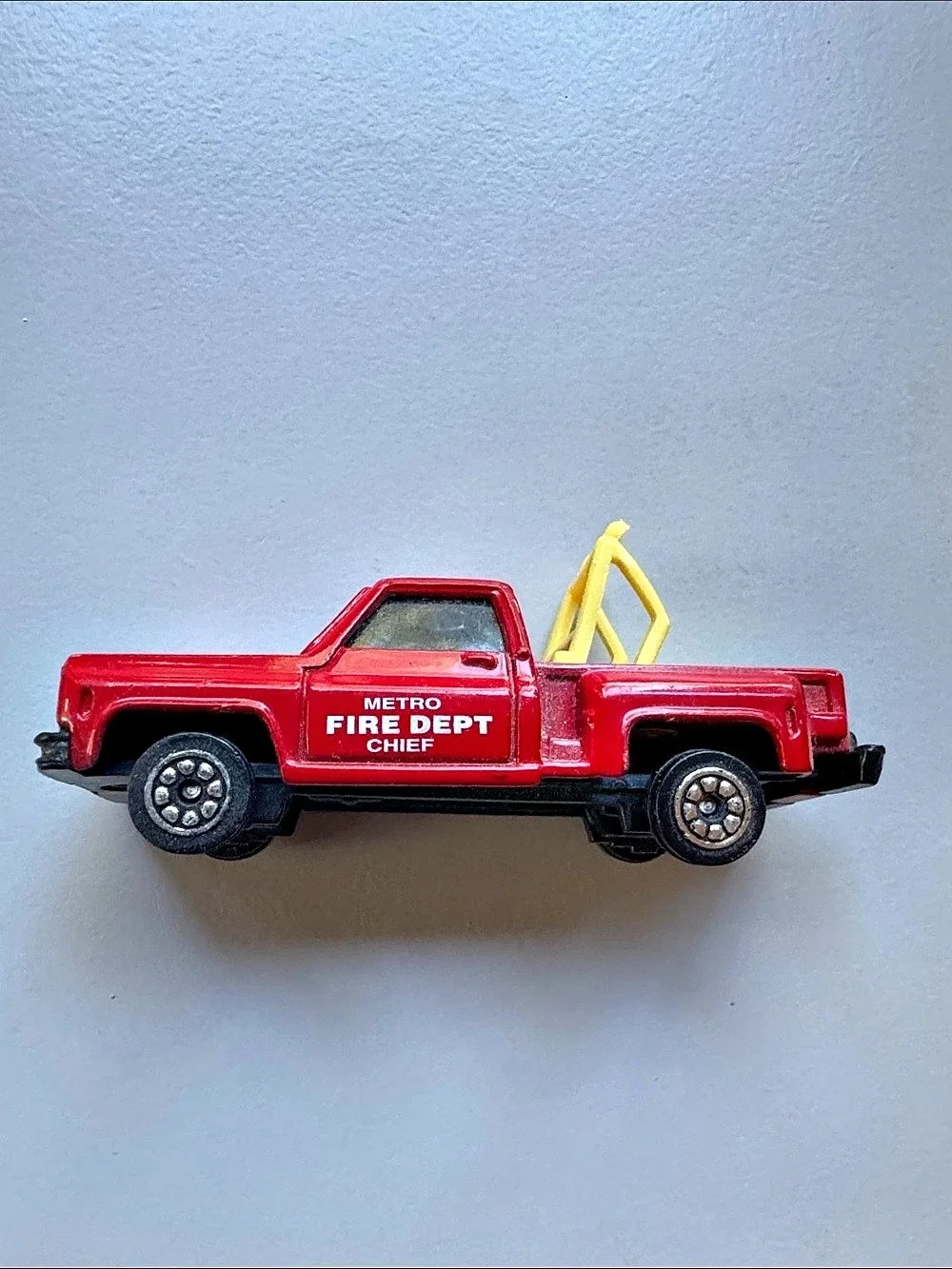 Red & Yellow Fire Department Toy Truck